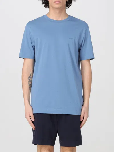 Hugo Boss T-shirt Boss Herren Farbe Hellblau In Hellblau