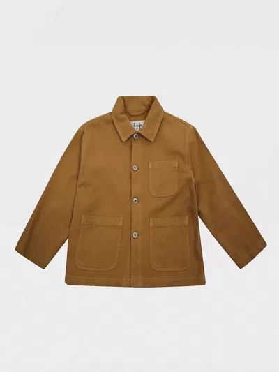 Il Gufo Cotton Jacket In Camel