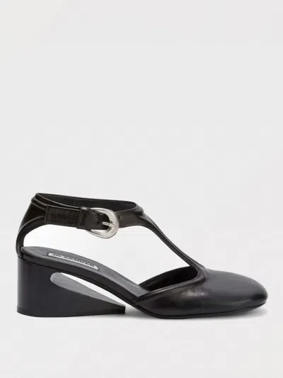 Jil Sander Women Heeled Mary Jane In Schwarz