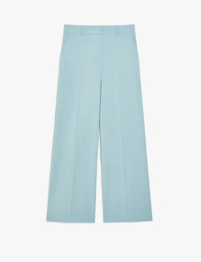 Weekend Max Mara Belt-loop Casual Pants In Green