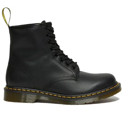 Dr. Martens' 1460 Lace-up Combat Boots In Smooth Leather In Black