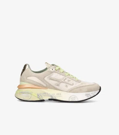 Premiata Moerund 7466 Sneakers Sneakers White In Neutral