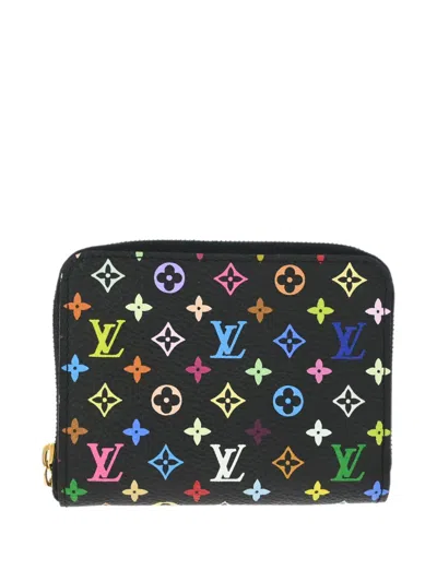Pre-owned Louis Vuitton 2011 Monogram Multicolour Wallet In 黑色