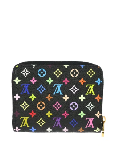 Pre-owned Louis Vuitton 2011 Monogram Multicolour Wallet In 黑色