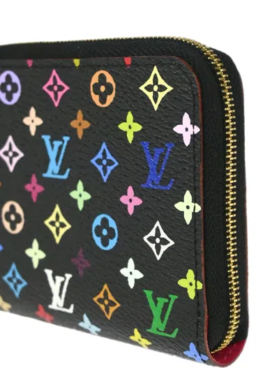 Pre-owned Louis Vuitton 2011 Monogram Multicolour Wallet In 黑色