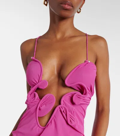 Christopher Esber Maxi Dress In Pink