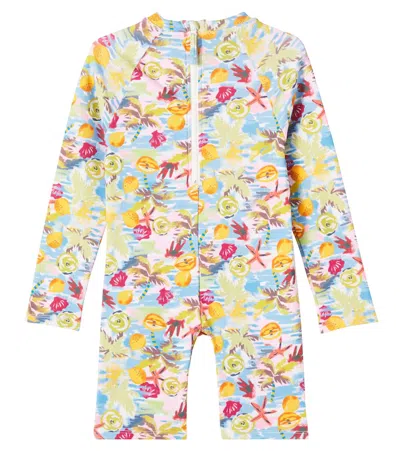 Louise Misha Amrit Printed Swimsuit In Multicoloured