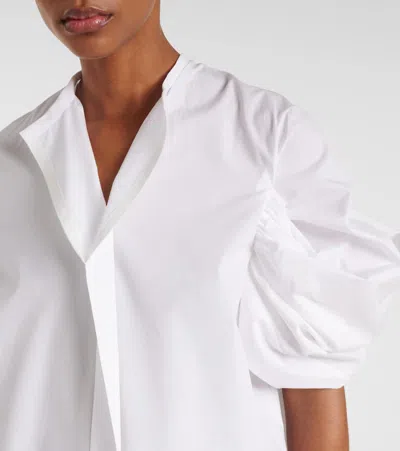 Junya Watanabe Patchwork Cotton Top In White