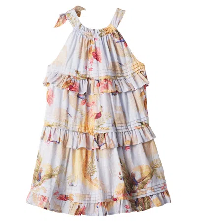 Zimmermann Cotton Rhiannon Swing Dress In Multicoloured