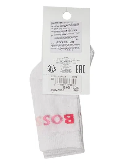 Bosswear Logo-jacquard Socks (pack Of Two) In Gray