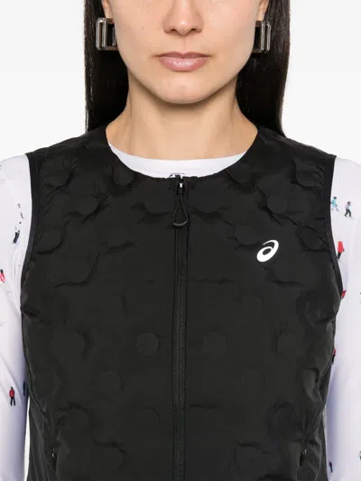 Asics Nagino Run Gilet In Black