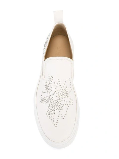 Shop Chloé 'susanna' Slip-on Sneakers