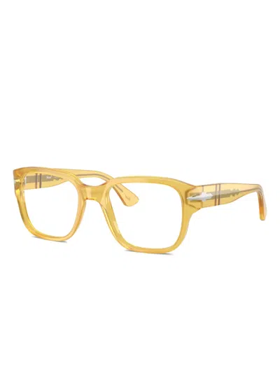 Persol Square-frame Glasses In 黄色