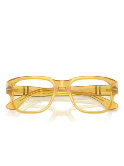 Persol Square-frame Glasses In 黄色