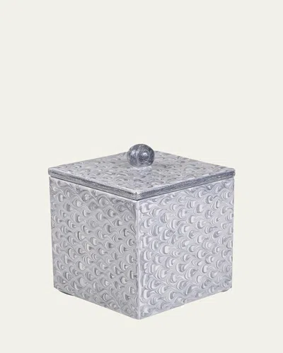 Mike & Ally Atlantic Tall Square Container In Gray