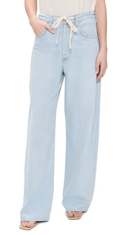 CITIZENS OF HUMANITY BRYNN DRAWSTRING TROUSERS PORTOLA 