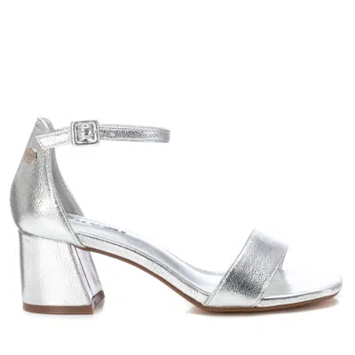 Xti Women's Heeled Sandals In Silver In Silver