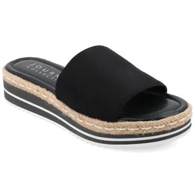 JOURNEE COLLECTION JOURNEE WOMEN'S ROSEY MEDIUM AND WIDE WIDTH ESPADRILLE SANDALS 
