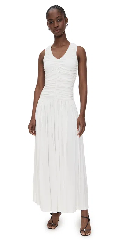 Madison The Label Lesie Maxi Dress Milk In Milk