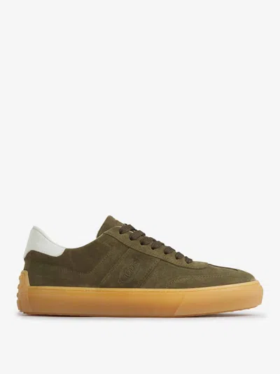 Tod's Sneakers  Men Color Green In Dark Green