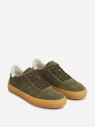 Tod's Sneakers  Men Color Green In Dark Green