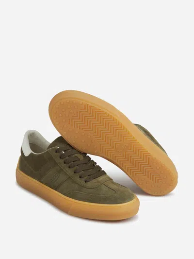Tod's Sneakers  Men Color Green In Dark Green