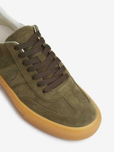 Tod's Sneakers  Men Color Green In Dark Green