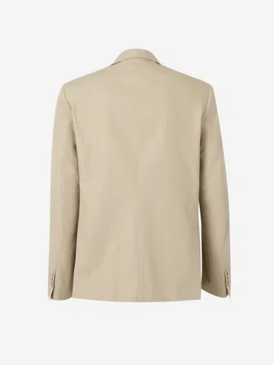 Officine Generale Officine Générale Blazer Straight Arthus In Brown