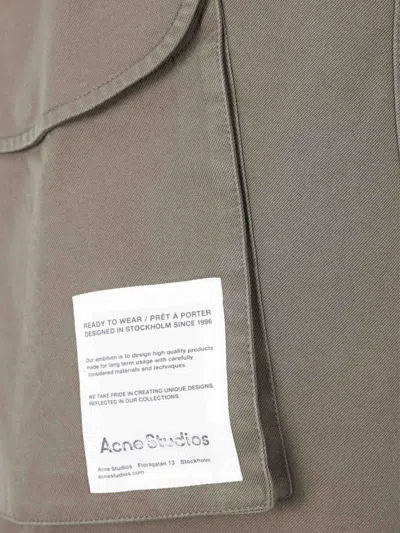 Acne Studios Cargo Pants In Military Green