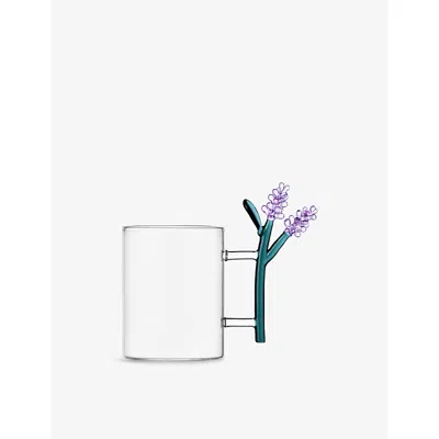 Ichendorf Botanica Lavender Borosilicate-glass Mug 10cm Multicolor In Multicolor