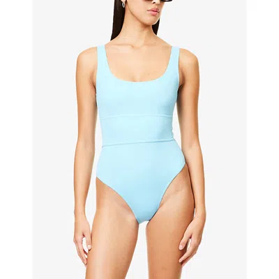 Melissa Odabash Womens Perugia Scoop-neck Swimsuit Celeste In Celeste