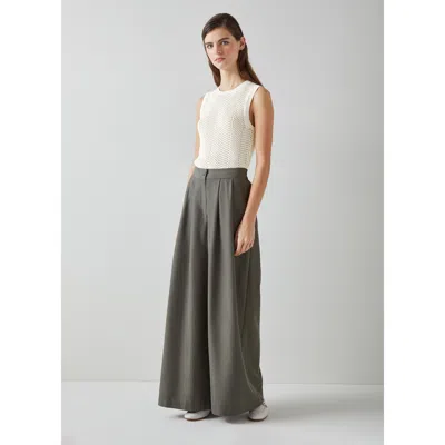 Lk Bennett Ava Knitted Tops In White