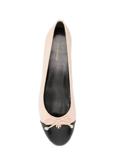 Tory Burch Cap-toe Ballet Rose In Pink
