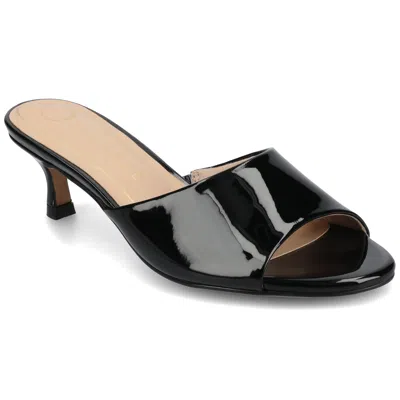 Journee Collection Jeylah Kitten Heel Slide Sandal In Multi