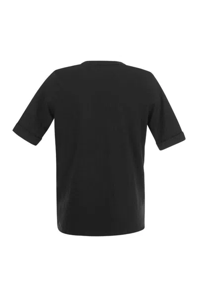 Majestic Filatures Viscose Serape Neckline Tunic In Black