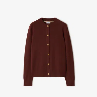 Burberry Cashmere Blend Cardigan In Box