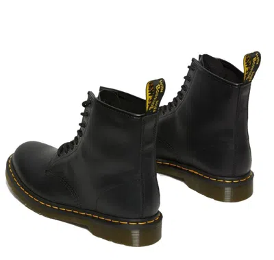 Dr. Martens' 1460 Lace-up Combat Boots In Smooth Leather In Black
