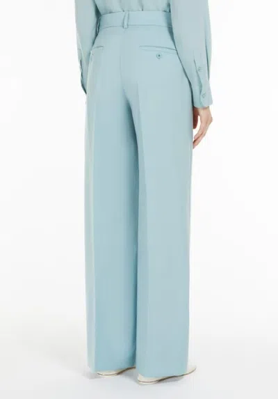Weekend Max Mara Belt-loop Casual Pants In Green