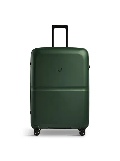 Antler Single Stripe Large 4-wheel Expandable Suitcase 81cm Seagrass Green
