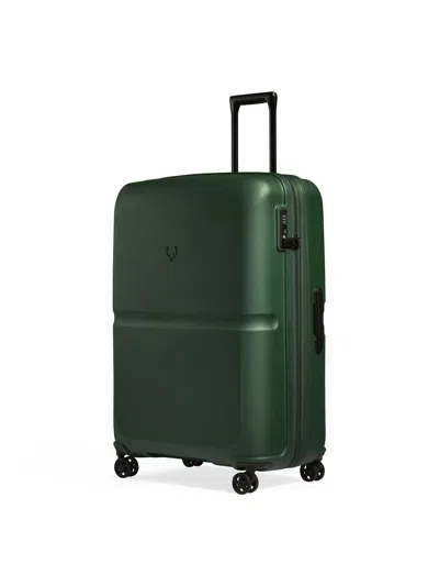 Antler Single Stripe Large 4-wheel Expandable Suitcase 81cm Seagrass Green
