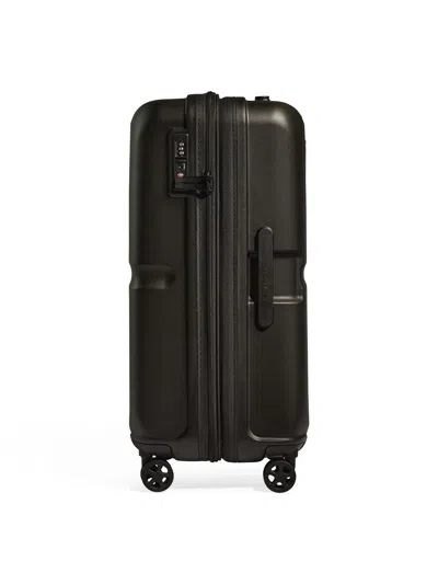 Antler Single Stripe Medium Suitcase In Black