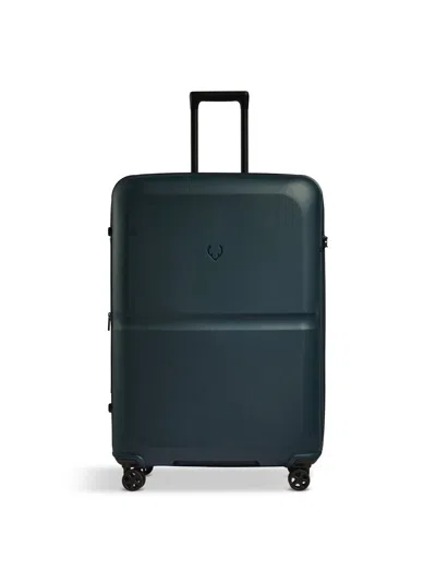 Antler Single Stripe Large Suitcase In Indigo Blue