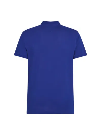 Tommy Hilfiger 1985 Regular Fit Stretch Cotton Polo In Wedge Blue