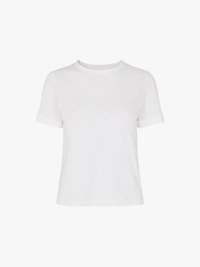 Shop Whistles Emily Ultimate Tshirt In White