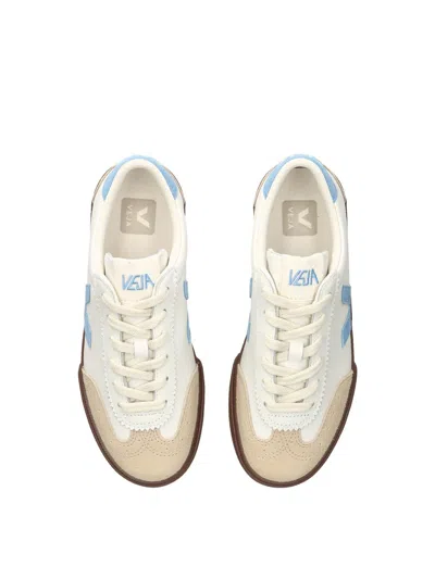 Veja Volley Organic Leather Sneakers In Multi