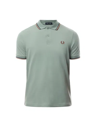 Fred Perry Twin Tipped Shirt Clothing In Green