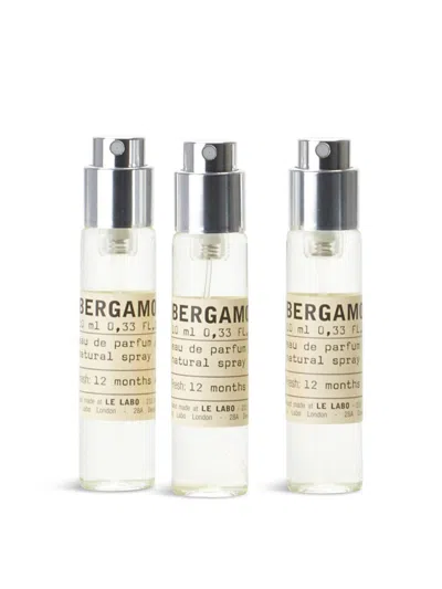 Le Labo Bergamote 22 Eau De Parfum Travel Tube Refill Set 3 X 10ml