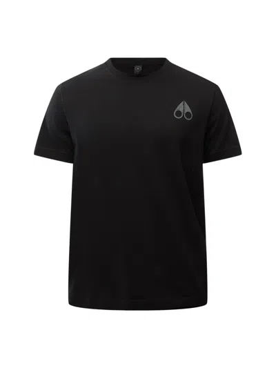 Moose Knuckles Off Island T-shirt In Black