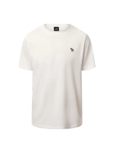 Ps By Paul Smith Ps Paul Smith Organic Cotton T Shirt In White Cotton