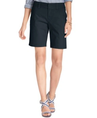 Shop Tommy Hilfiger Hollywood Bermuda Shorts, Only At Macy&#039;s In Masters Navy